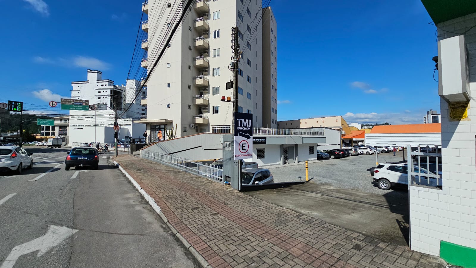 Foto da fachada da clínica